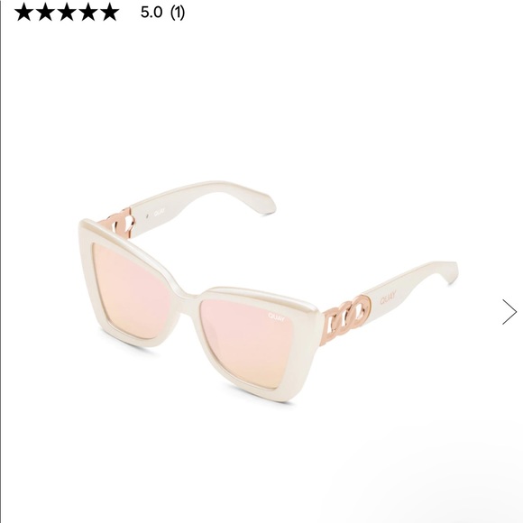 Quay Australia Accessories - Quay chain reaction in pearl rose (cream)